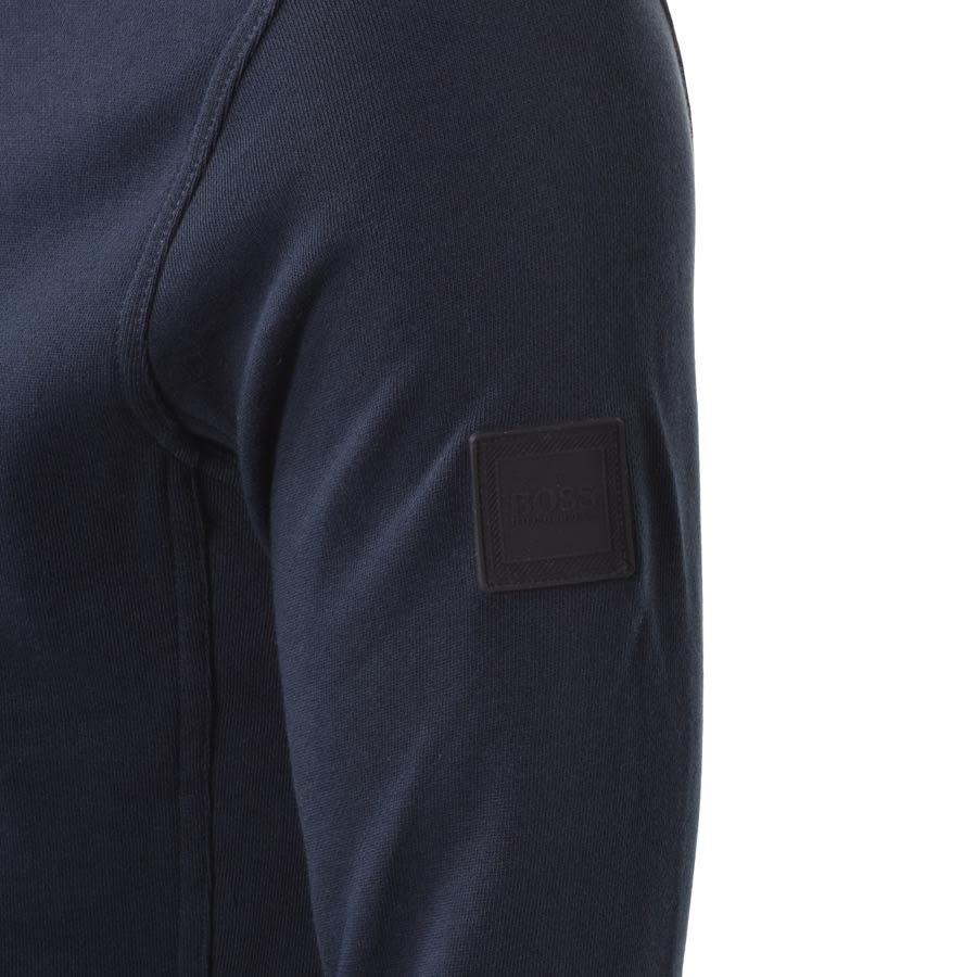 Alternative Image for ProductBOSS Zkybox Full Zip Sweatshirt Navy3